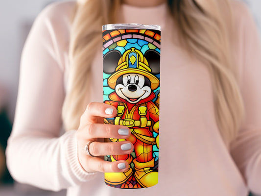 Firefighter Mickey Mouse Tumbler Disney Drinkware