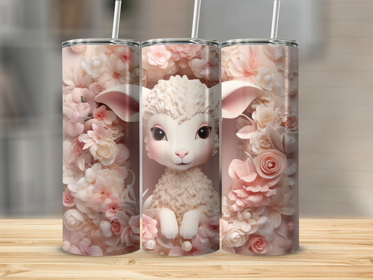 Adorable Little Lamb Pink Floral Tumbler product type
Lamb, Cute Lamb, Baby Lamb, Adorable Lamb, Sheep, Flowers, Floral, Pink Flowers, Pastel Flowers, Kawaii, Cute Design, Sweet, Tumbler, Drinkware, Gift, Birthday Gift, Spring, Easter, Nursery Decor, Girly