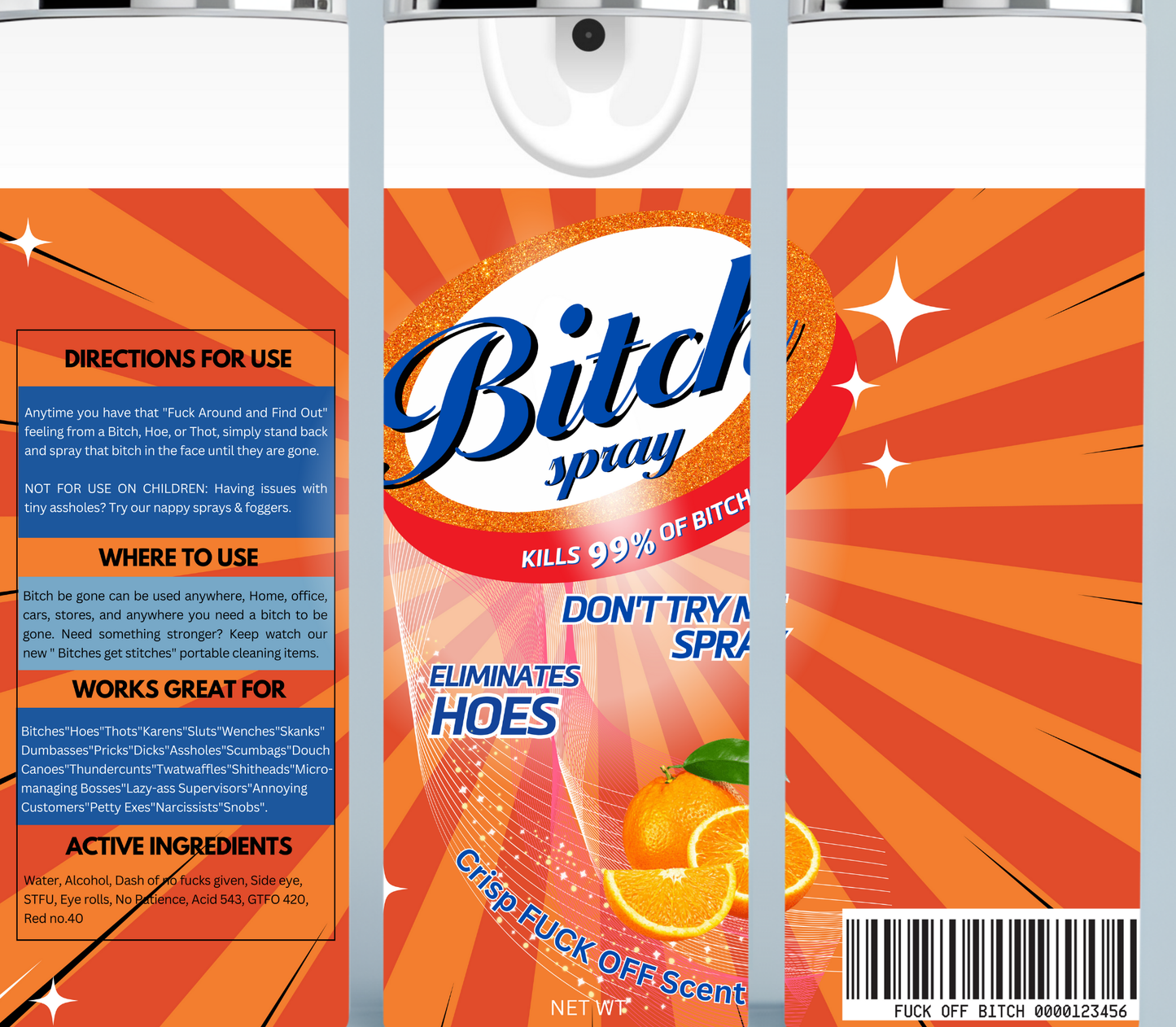 Orange Bitch Be Gone Spray