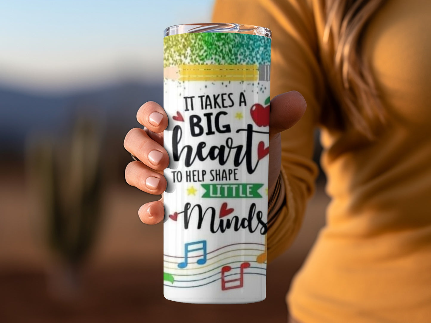 It Takes A Big Heart Teacher Appreciation Design Tumblers