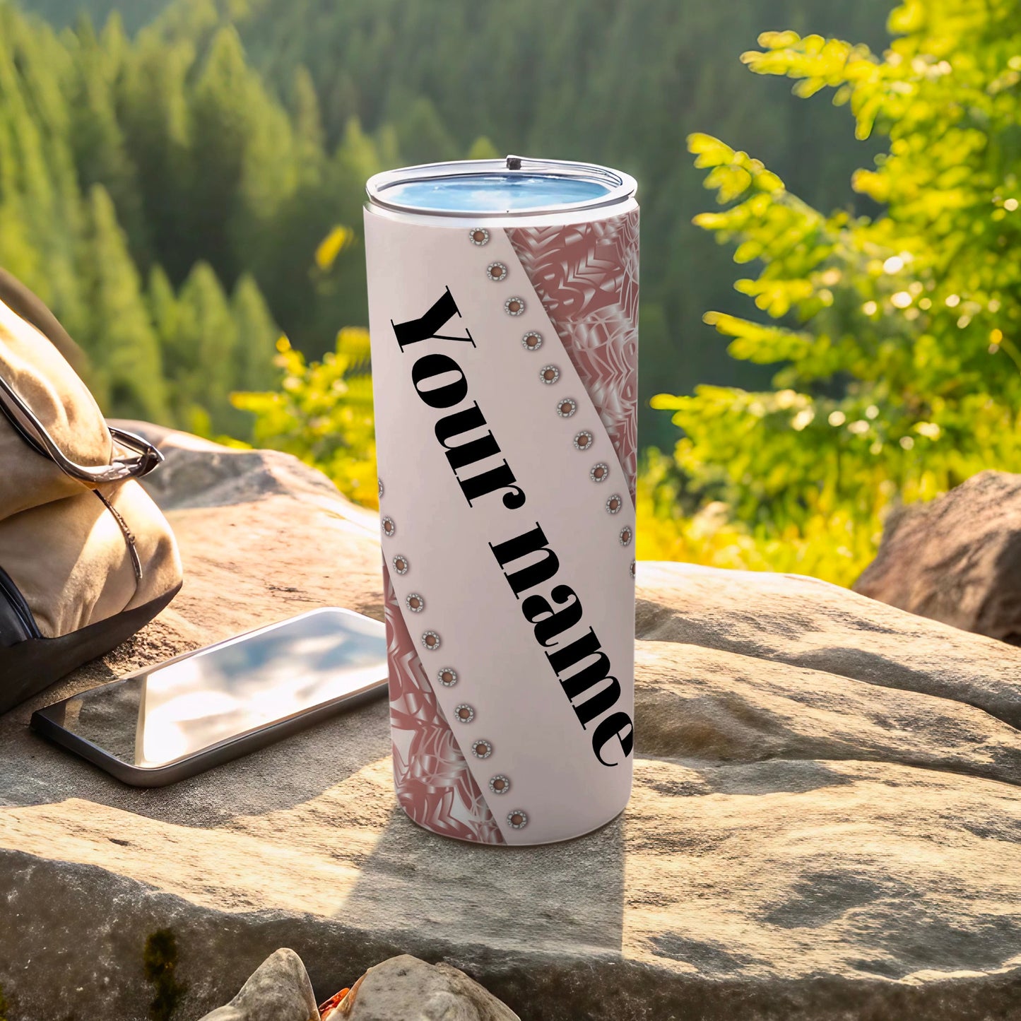Your Name Custom Engraved Personalized Tumbler