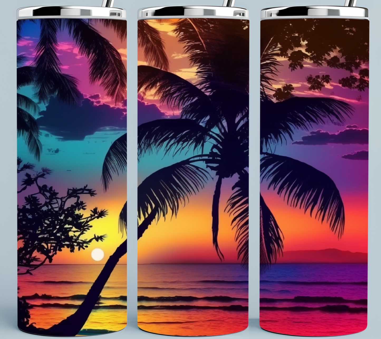 Tropical Beach Tumbler