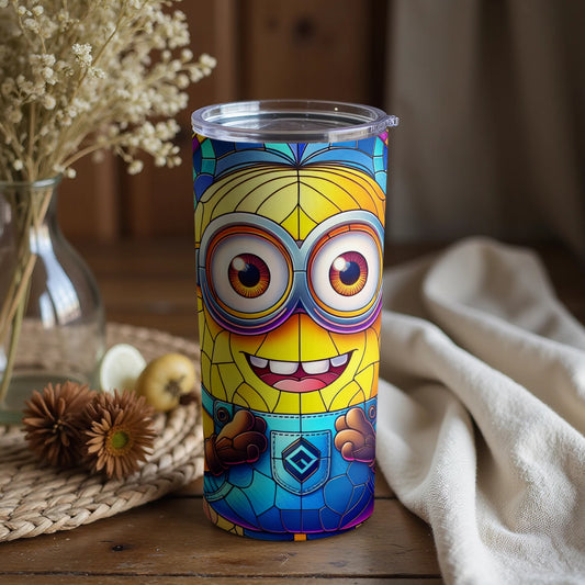 Colorful Fun Character Tumbler for Kids Drinkware