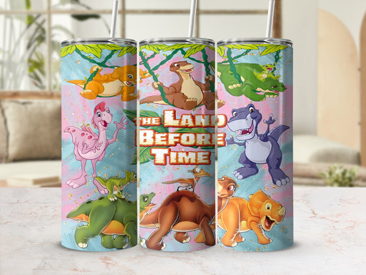 The Land Before Time Characters Tumbler Cup