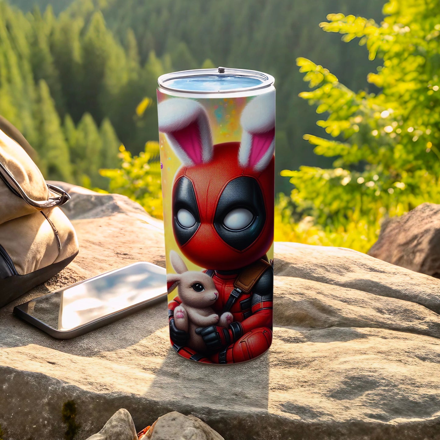 Deadpool Character Bunny Ears Rabbit Design tumbler