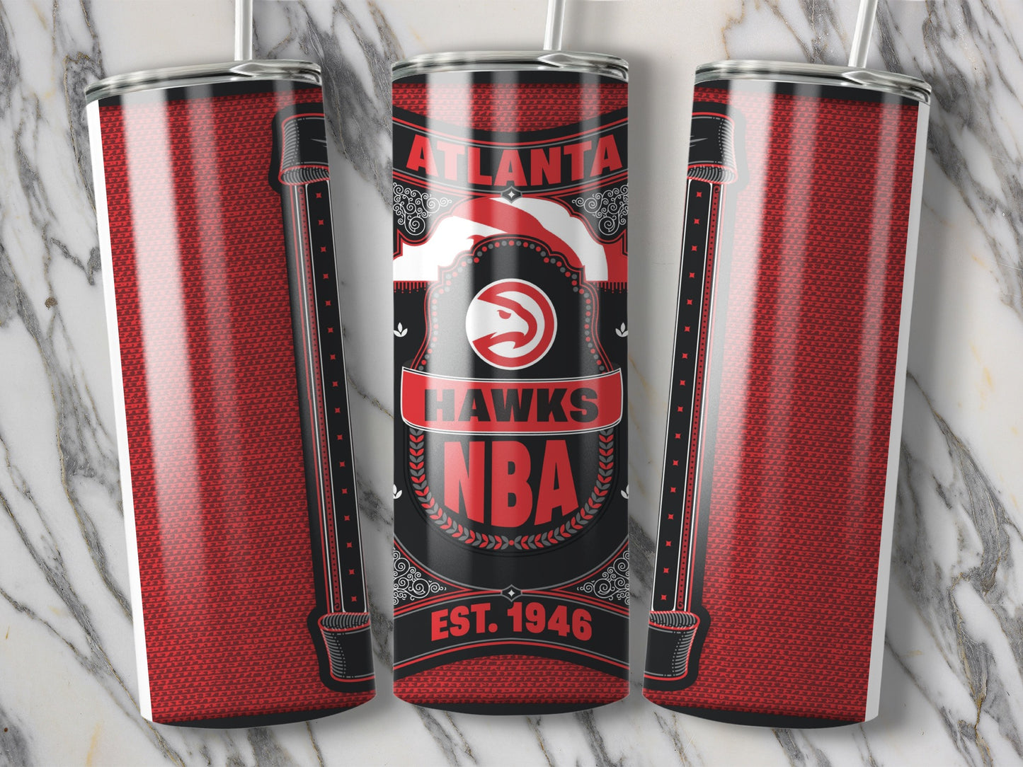 Atlanta Hawks NBA Established 1946 Official Logo Tumbler