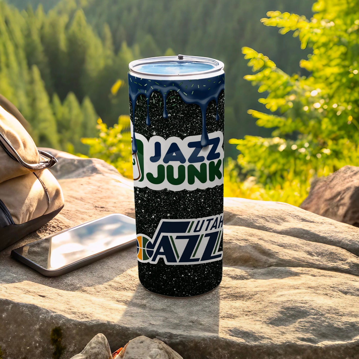 Jazz Junk Utah Jazz Insulated Travel Tumbler 18oz Cup