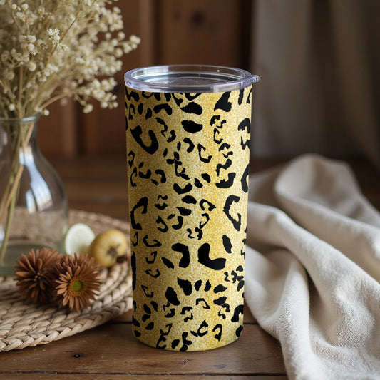 Stylish Leopard Print Tumbler for Everyday Use