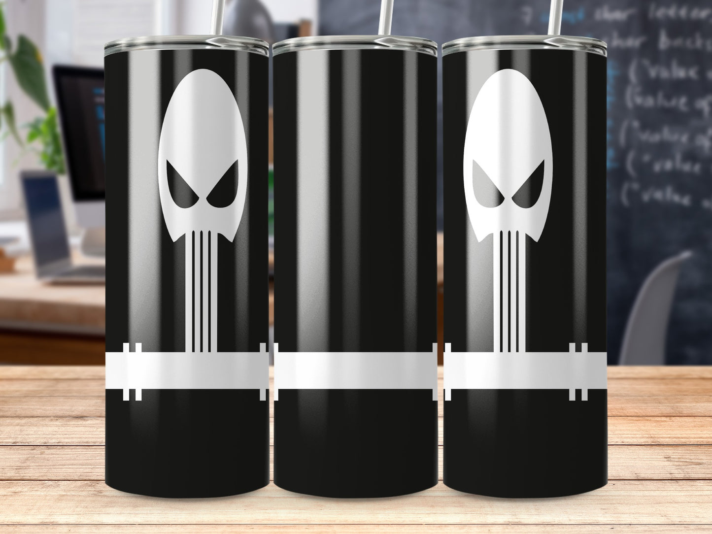 Punisher Design Image Tumblers