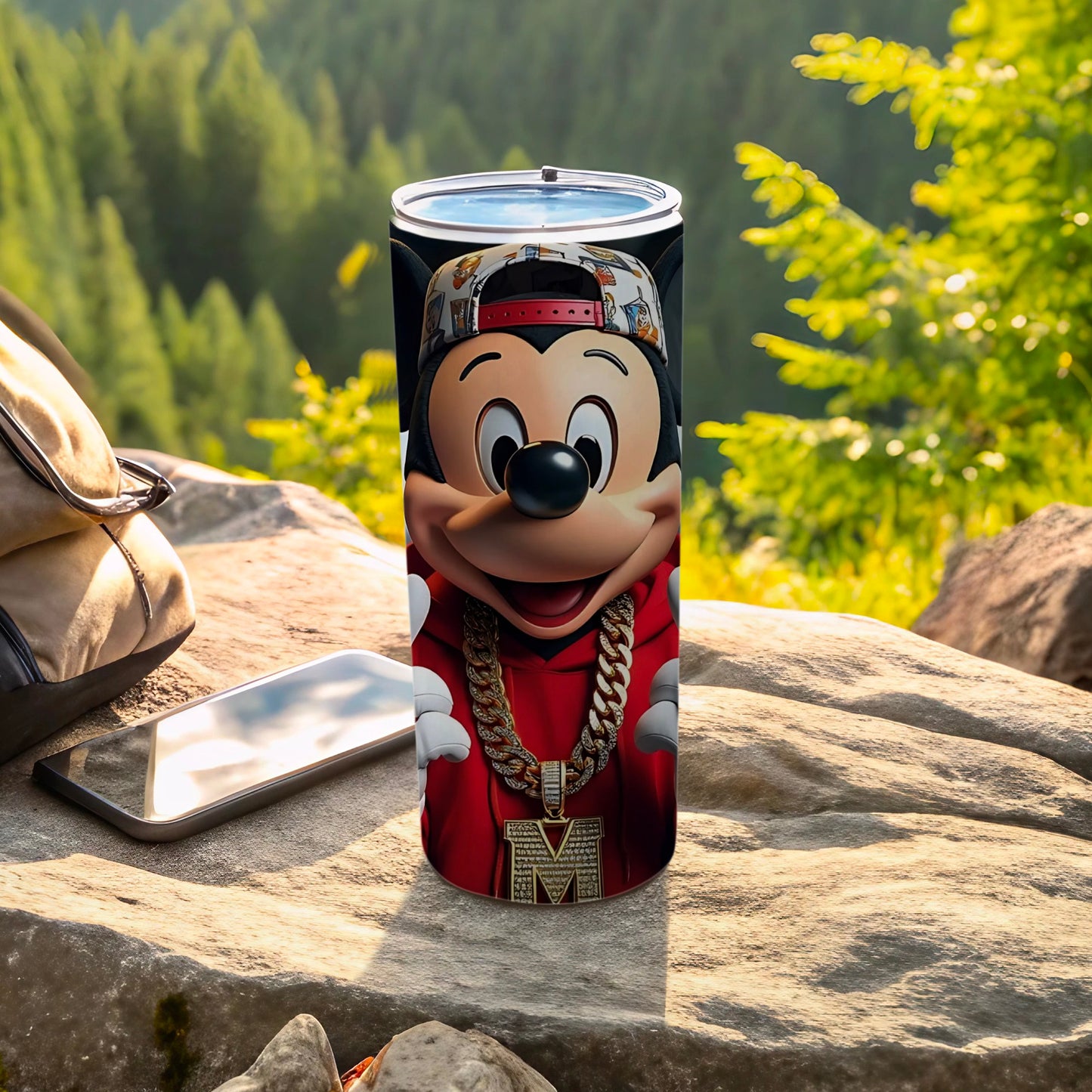 Trendy Mickey Mouse Design Travel Tumbler for Kids