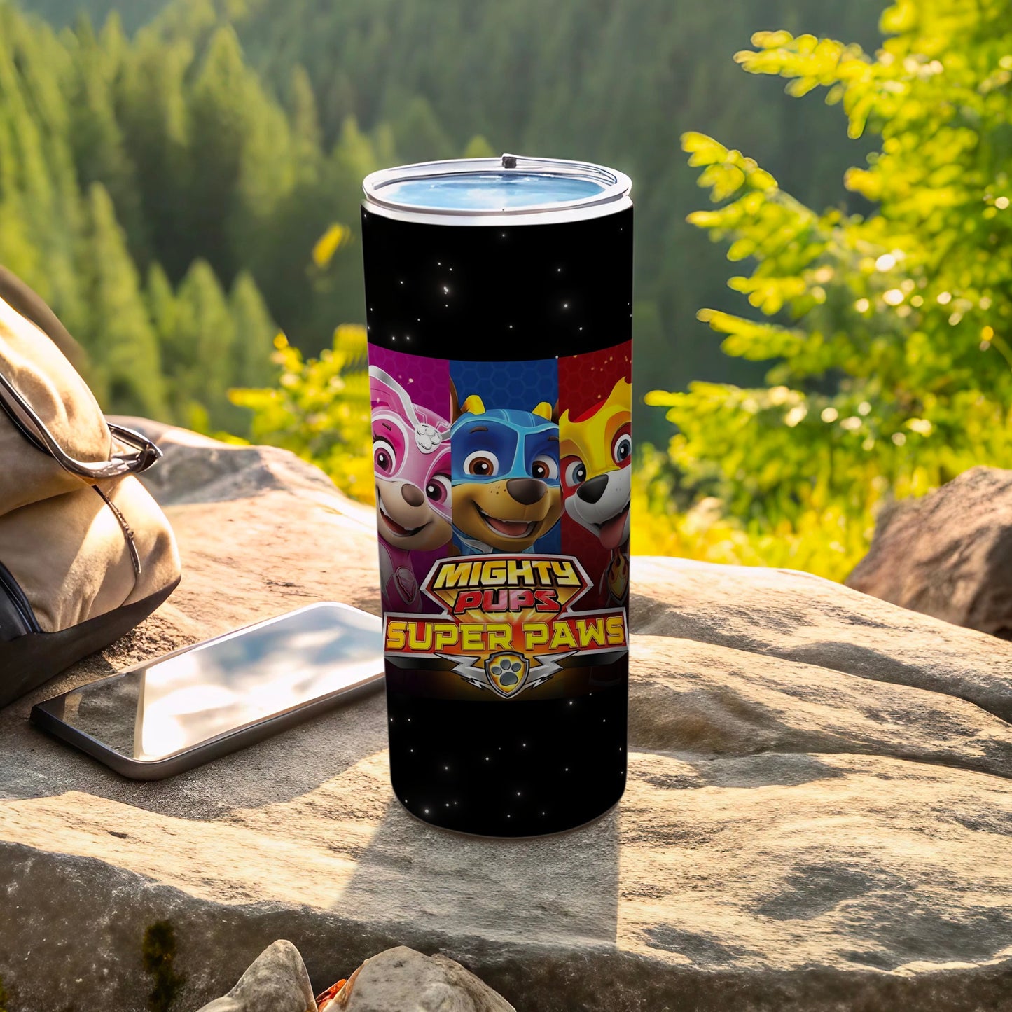 Mighty Pups Super Paws Tumbler for Kids and Adults