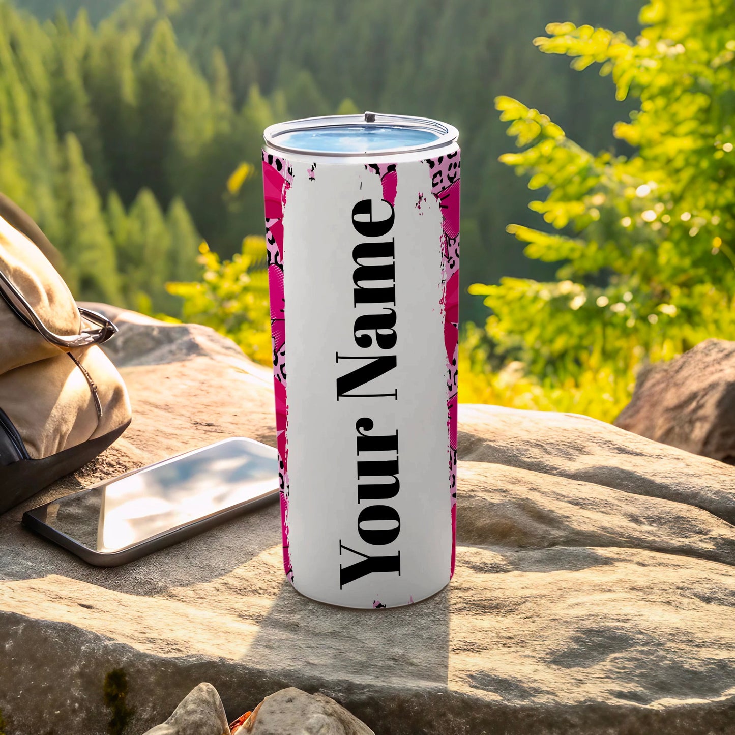 Personalized Your Name Insulated Tumbler Travel Mug