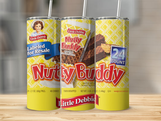 Little Debbie Nutty Buddy 24 COUNT Peanut Butter product type