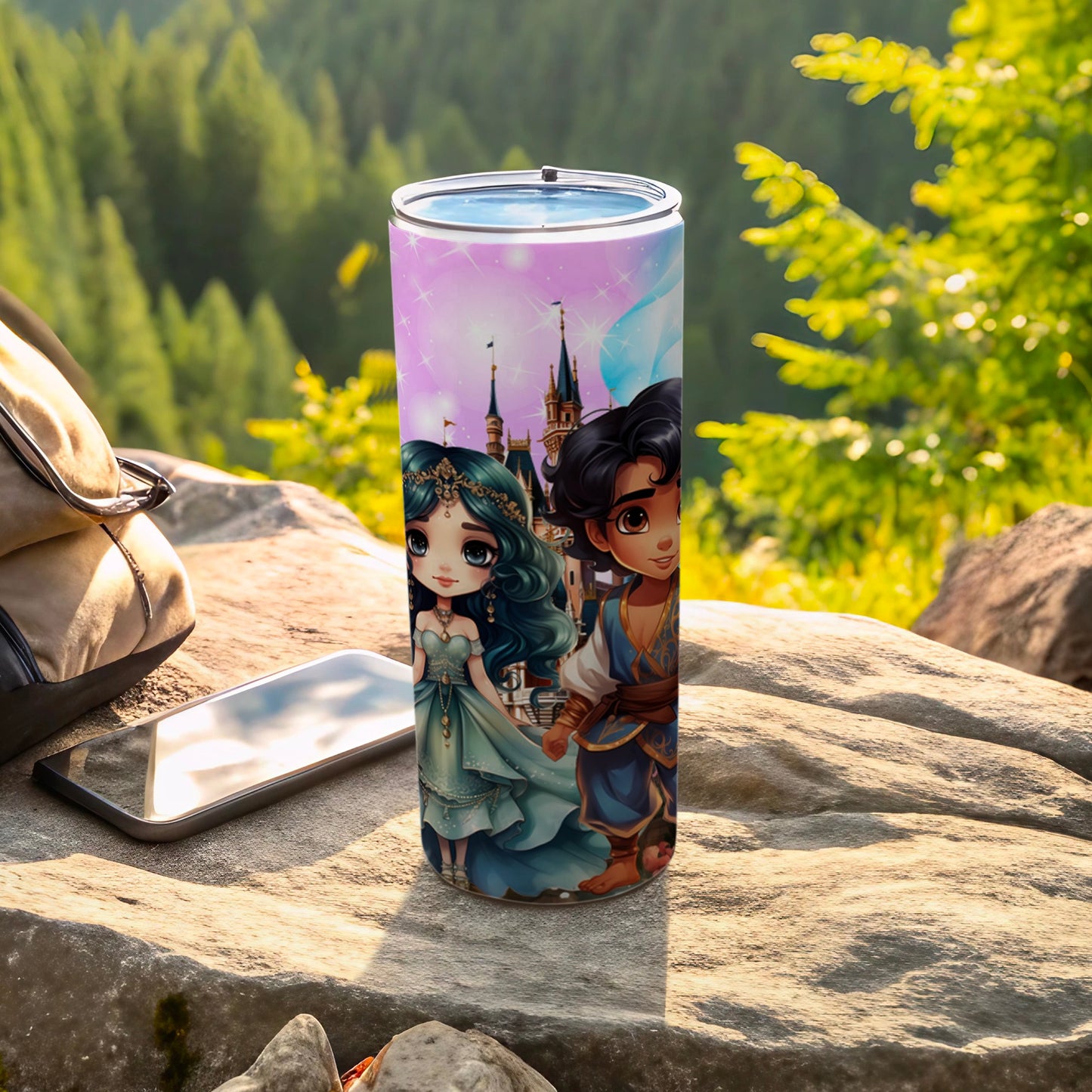 Enchanted Castle Anime Characters Tumbler Cup