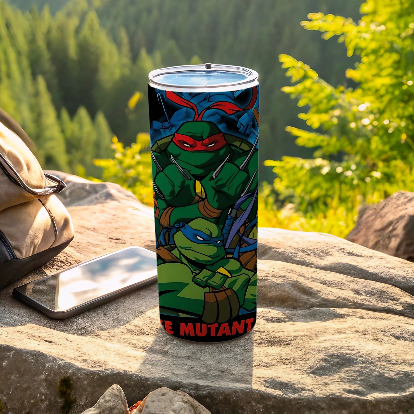 Ninja Turtles Tall Tumbler Insulated Drink Holder
