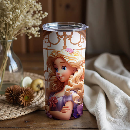 Charming Princess Character Insulated Tumbler Cup