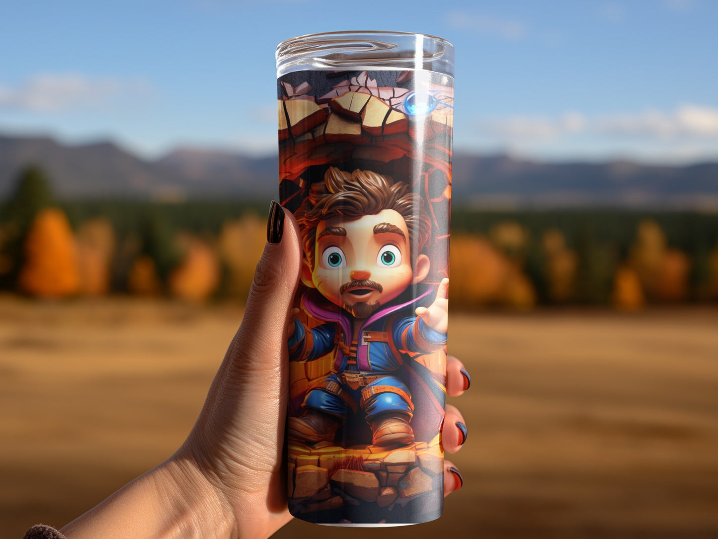 Animated Character Forest Adventure Tumbler product
