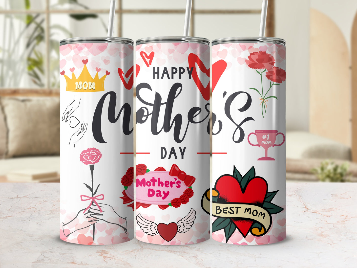 Mother's Day Celebration Themed Design Tumbler
