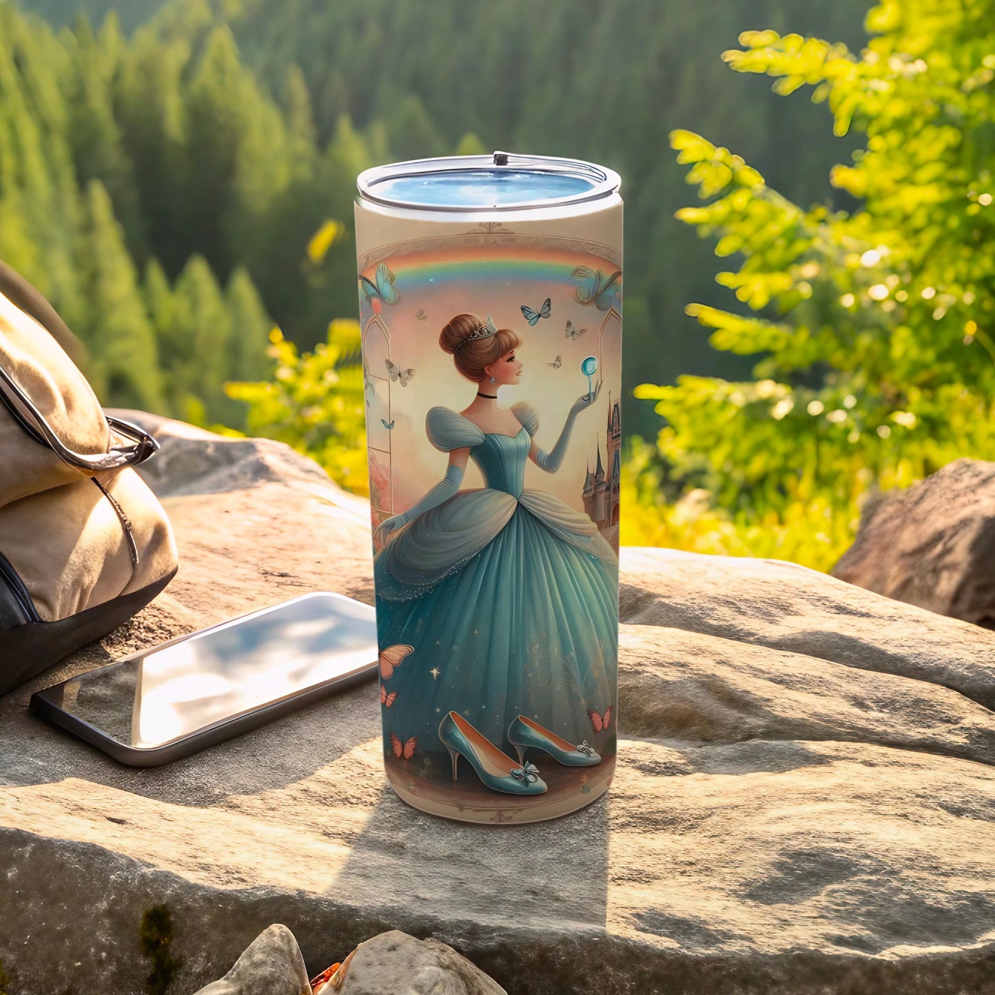 Princess Cinderella Magic Fairy Tale Tumbler 20oz