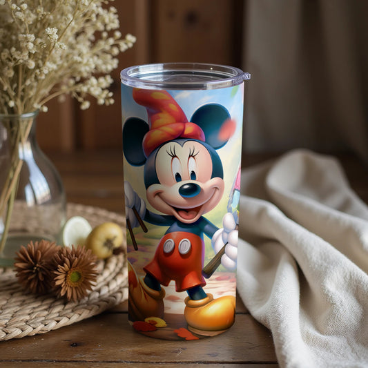 Colorful Minnie Mouse Artwork Tumbler Product