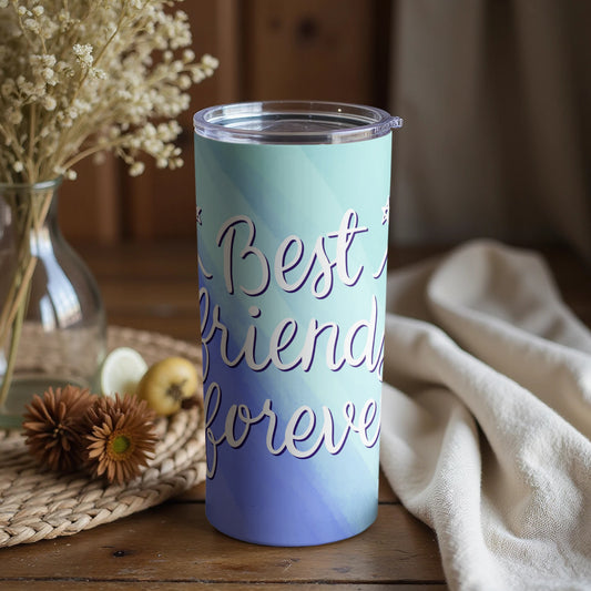 Best Friends Forever Travel Tumbler Cup for Drinks