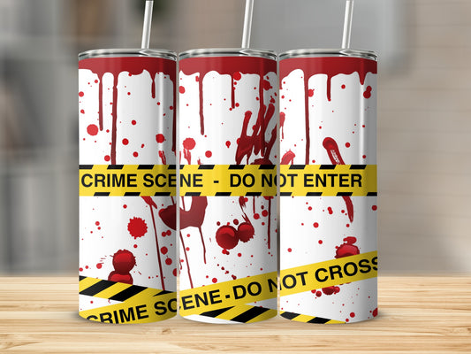 Crime Scene Blood Splatter Caution Tape Halloween product type