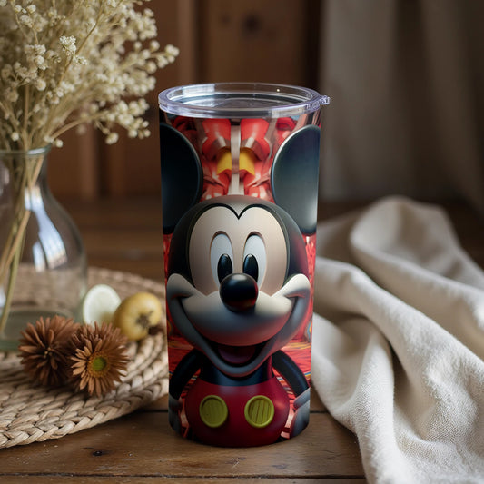 Mickey Mouse Smiling Printed Tumbler