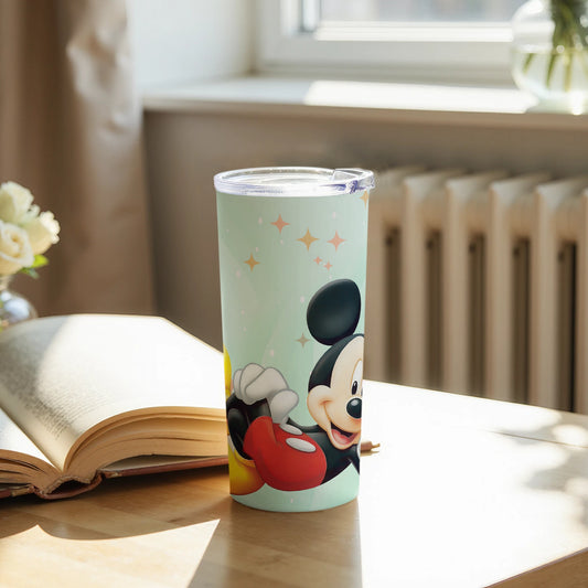 Mickey Mouse Tumbler with Sparkling Stars Design