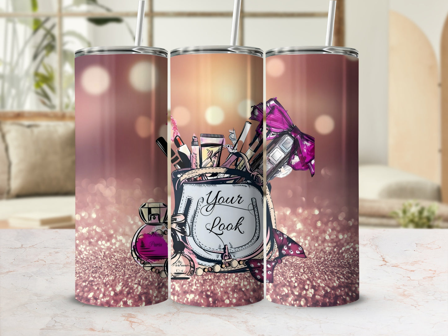 Your Look Perfume and Makeup Tumblers