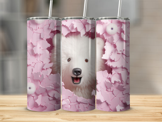 Happy fluffy white puppy bursting pink cracked wall design product type
White Dog
Fluffy Puppy
Pink Design
Cracked Wall
Happy Animal
Cute Pet
Tumbler
Drinkware
Beverage Holder
Unique Gift
Smiling Dog
Adorable Puppy
Samoyed Dog
Polar Bear Cub
Shattered Look
Fun Design
Surprise Peek
Animal Lover
Trendy Drinkware
Insulated Tumbler