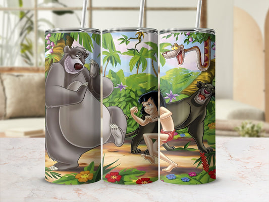 Jungle Book Characters Design Tumblers