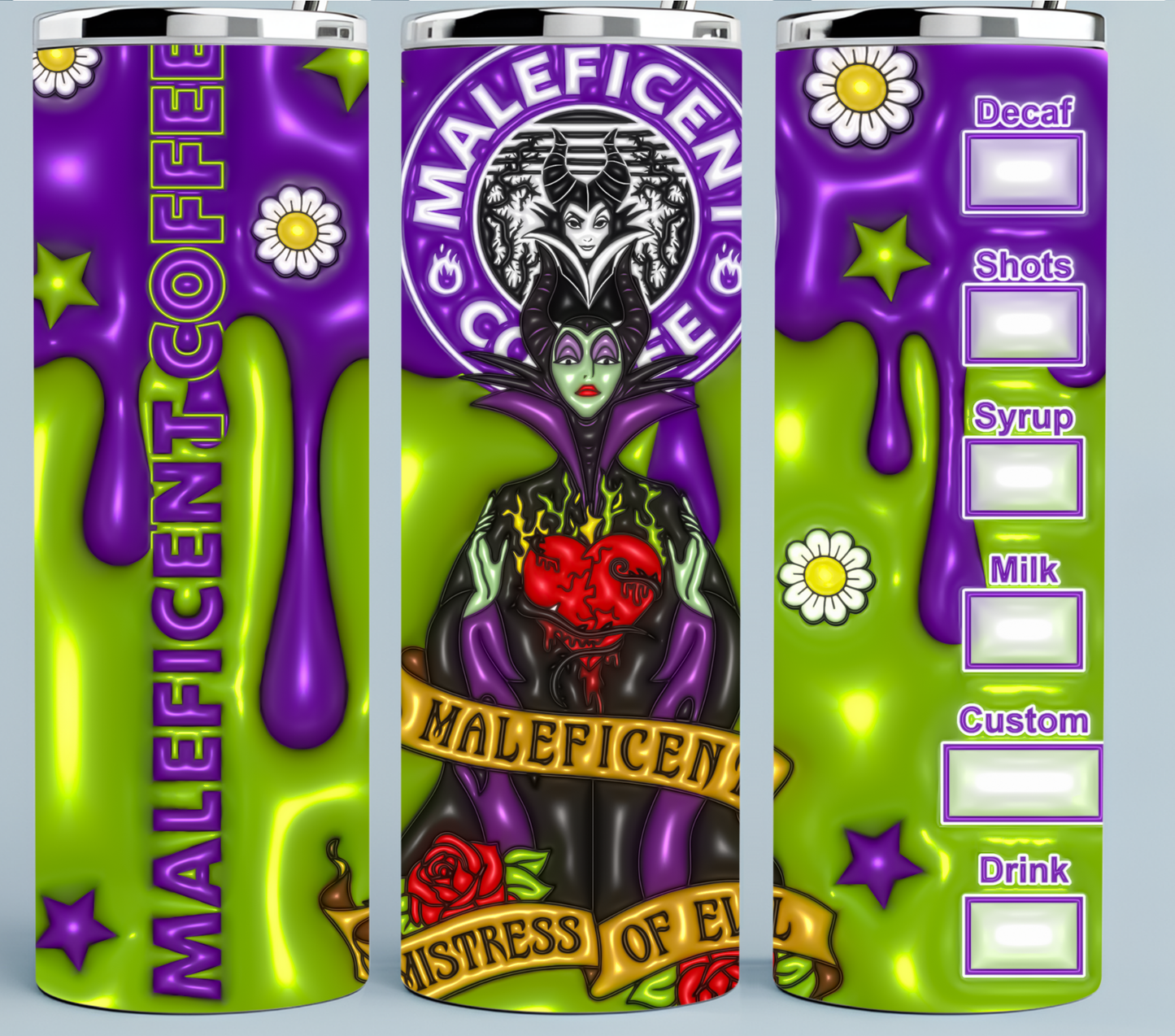 Maleficent Starbucks tumbler coffee
