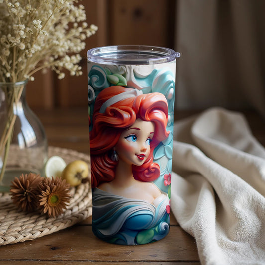 Beautiful Mermaid Themed Artwork Tumbler Product