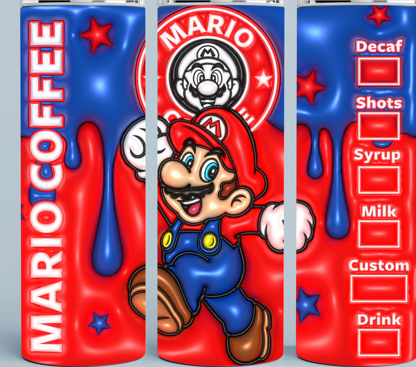 Mario Coffee Starbucks Tumbler