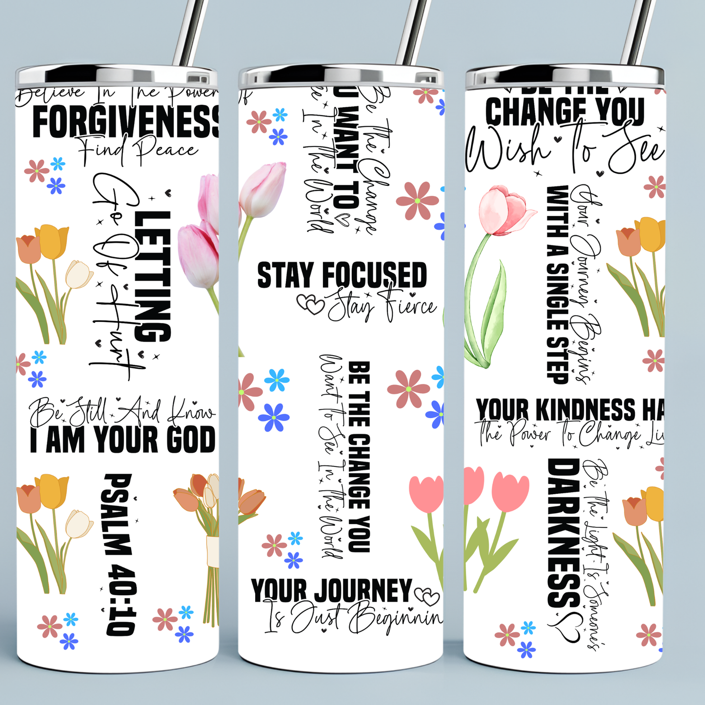Faith Inspirational 20 ounce Tumbler