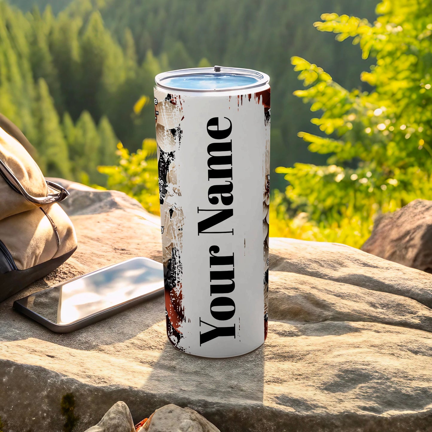 Personalized Your Name Tumbler for Outdoors and Travel