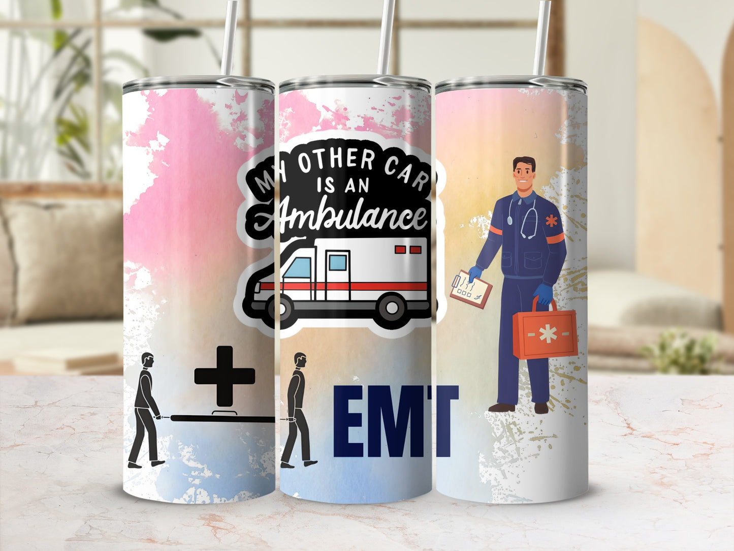 EMT My Other Car Is An Ambulance Tumbler
