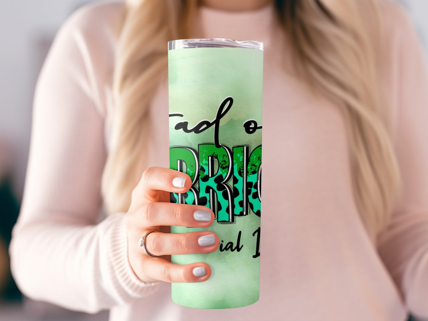 Proud Warrior Inspirational Tumbler Cup