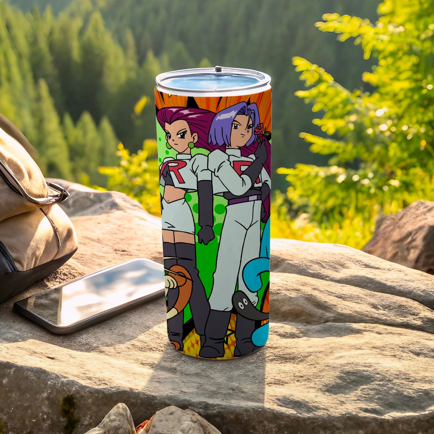 Team Rocket Double Walled Insulated Tumbler Decorated Cup