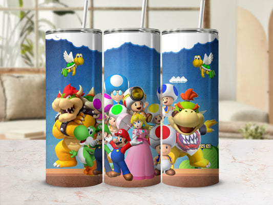 Super Mario Characters Fun Drinkware Accessory