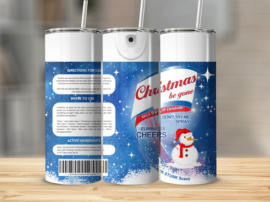 Christmas Be Gone Spray Eliminates Holiday Cheers
