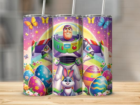 Buzz Lightyear Easter Bunny Rainbow Eggs Stars product type