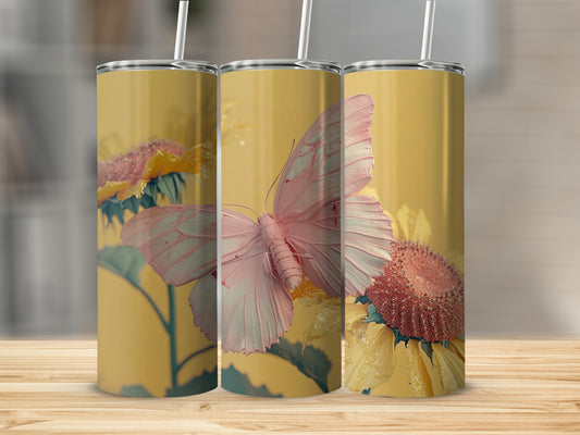 Majestic Pink Butterfly Bright Golden Sunflowers Tumbler product type
Tumbler
Butterfly
Pink Butterfly
Sunflower
Yellow Sunflower
Golden Floral
Floral Design
Summer Vibes
Nature Lover
Drinkware
Beverage Cup
Insulated Tumbler
Travel Tumbler
Gift Idea
Aesthetic Tumbler
Whimsical Design
Spring Summer
Dewy Flowers
Insect Art
Flower Butterfly