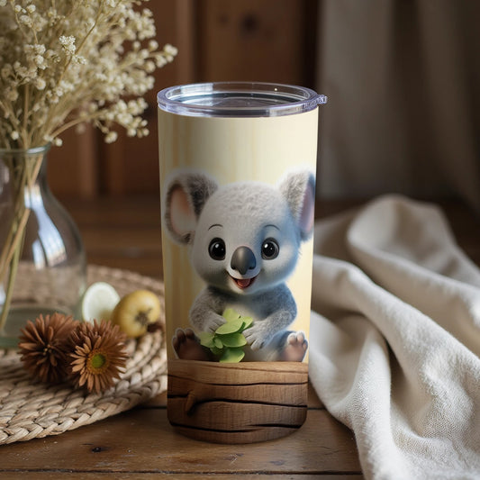 Adorable Koala Design Insulated Tumbler Product