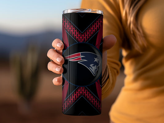 New England Patriots Team Design Sports Fanatic Tumblers