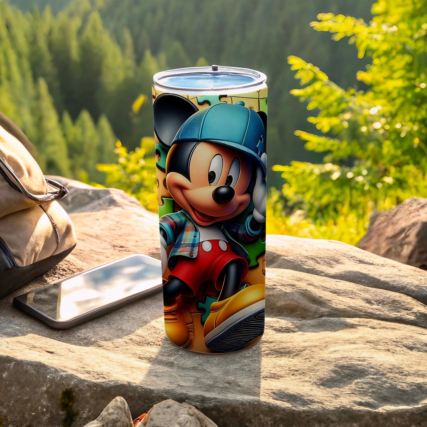 Fun Mickey Mouse Tumbler for Outdoor Adventures