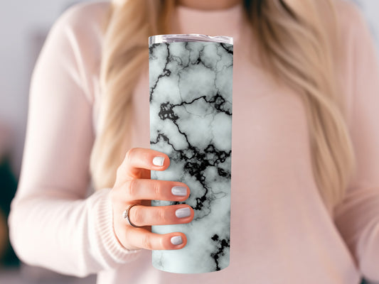 Abstract Marble Texture Pattern Decorative Drinkware Tumblers