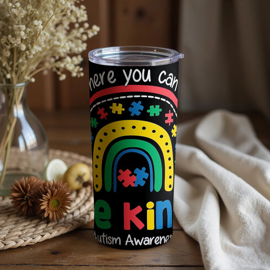 Autism Awareness Be Kind Tumbler Inspiring Design