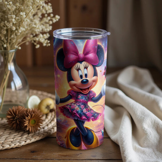 Adorable Minnie Inspired Tumbler for Kids and Adults