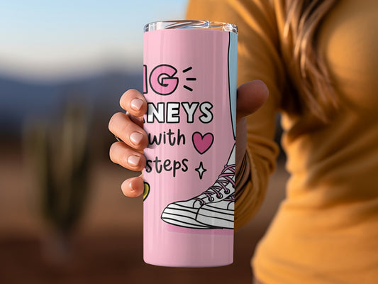 Big Journeys Begin with Small Steps Travel Mug